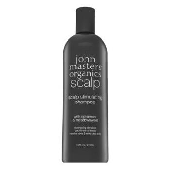 John Masters Organics Spearmint & Meadowsweet Scalp Stimulating Shampoo posilujúci šampón pre stimuláciu a ukľudnenie vlasovej pokožky 473 ml