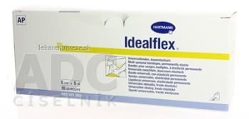 IDEALFLEX ovínadlo elastické krátkoťažné (6cm x 5m) 1x10 ks