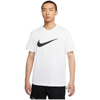 Nike  Tričká s krátkym rukávom Icon Swoosh  Biela