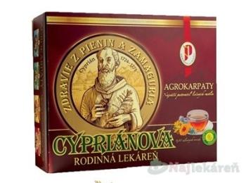 AGROKARPATY bylinná čajová kazeta CYPRIÁN RODINNÁ LEKÁREŇ 90x1,5g