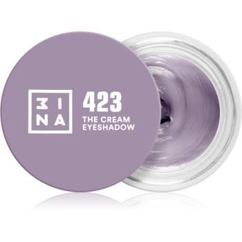 3INA The 24H Cream Eyeshadow krémové očné tiene odtieň 423 Lilac 3 ml