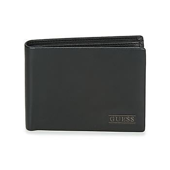 Guess  Peňaženky NEW BOSTON BILLFOLD W/COIN POCKET  Čierna