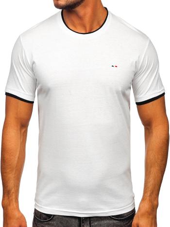 Biele pánske tričko Bolf 14316