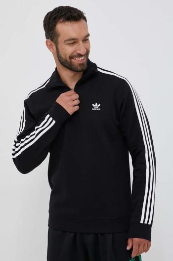 Mikina adidas Originals pánska, čierna farba, vzorovaná