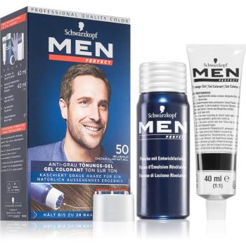 Schwarzkopf Men Perfect Anti-Grey Color Gel tónovací gél na vlasy pre mužov