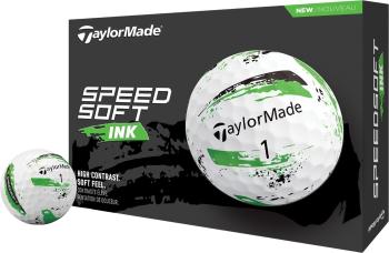 TaylorMade Speed Soft Ink Green Golfové lopty