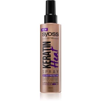 Syoss Keratin ochranný sprej pre tepelnú úpravu vlasov 200 ml