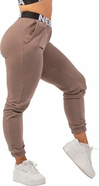 Nebbia Iconic Mid-Waist Sweatpants Brown S