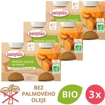 BABYBIO Sladké zemiaky 3× (2× 130 g) (BABY11797s)