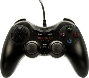 Konix DRAKKAR BATTLE AXE  gamepad PC čierna