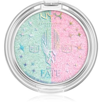 NYX Professional Makeup Winx Fairy kompaktný púdrový rozjasňovač limitovaná edícia 2x2,12 g