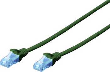 Digitus DK-1511-030/G RJ45 sieťové káble, prepojovacie káble CAT 5e U/UTP 3.00 m zelená  1 ks