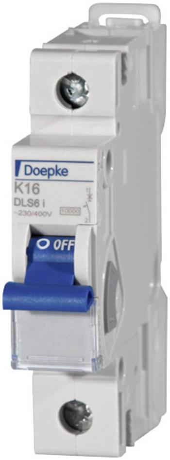 Doepke 09916563 DLS6I K16A 1polig 10KA elektrický istič    1-pólový 16 A  230 V