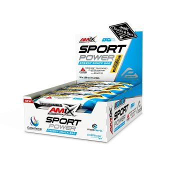 Amix Sport Power Energy Snack Bar Příchuť: Hazelnut Chocolate, Balení(g): 20x45g