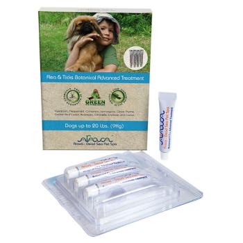 ARAVA Bylinné antiparazitné pipety pre psov do 9 kg 4x 4 ml