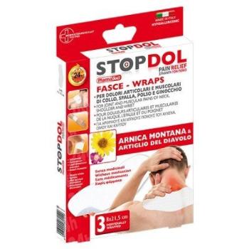 STOPDOL náplasti proti bolesti XL 8 x 21,5 cm 3 ks