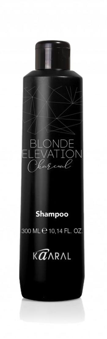 Kaaral Blonde Charcoal Shp S Ciernym Uhlim 300ml - šampón na vlasy