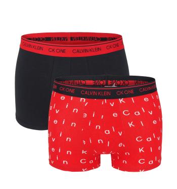 CALVIN KLEIN - boxerky 2PACK CK ONE fashion print logo v darčekovom balení-XL (101-106 cm)