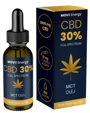 Movit Energy CBD 30% Full Spectrum MCT olej 10 ml