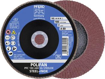 PFERD 67708185 Ozubená poistná podložka POLIFAN PFC 180 A 80 SG STEELOX Priemer 180 mm   10 ks