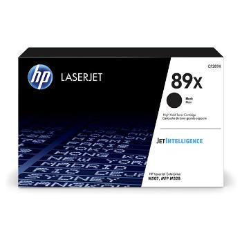 HP CF289X - originálny toner HP 89X, čierny, 10000 strán