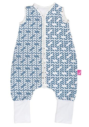 MOTHERHOOD Vak spací mušelínový s nohavicami Blue Classics 12-18m 0,5 tog