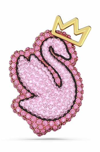 Brošňa Swarovski POP SWAN