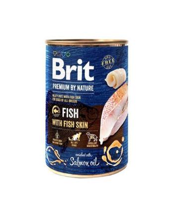 Brit Premium by Nature dog  Fish with Fish Skin konzervy pre psy 6x400g