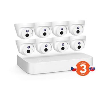 Kamerový systém K8P-4CR Video PoE Security Kit 4MP, 8-kanálový 4MP PoE NVR + 8 ks 4MP PoE vonkajších