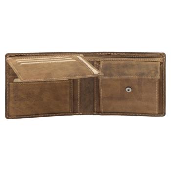 Lagen Pánska peňaženka kožená 5097 Hnedá