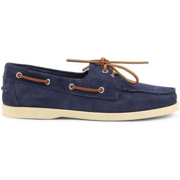 Duca Di Morrone  Santiago - Suede Blue  Námornícke mokasíny Modrá