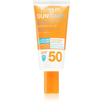 FlosLek Laboratorium Sun Care ochranný krémový gél na tvár SPF 50 30 ml