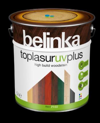 BELINKA TOPLASUR UV PLUS - Hrubovrstvová lazúra na drevo (odtieň 25 - pínia, 5 L)