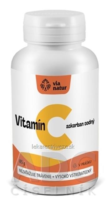 Via natur Vitamín C askorban sodný prášok 1x85 g