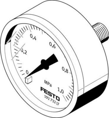 FESTO manometer 162844 MA-63-1-1/4-EN  0 do 1 bar  1 ks