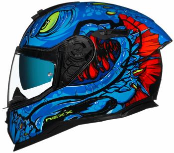 Nexx SX.100R Abisal Blue/Neon MT XS Prilba