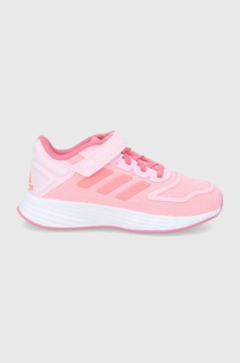 Detské topánky adidas Duramo 10 EL GZ1056 ružová farba