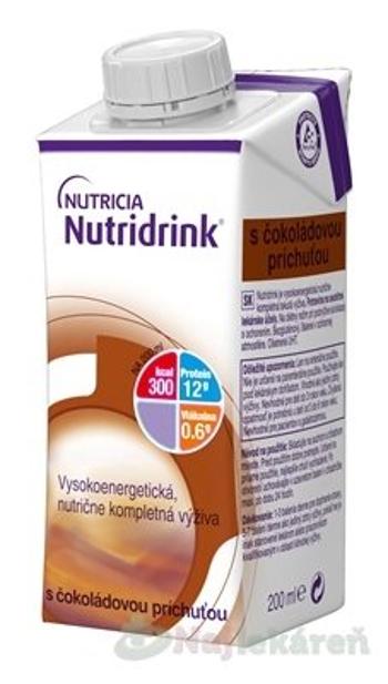 Nutridrink s čokoládovou príchuťou 24x200 ml