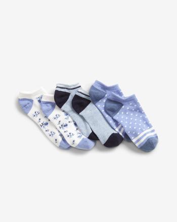 GAP Ponožky 3 páry detské Modrá