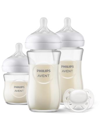 Philips AVENT Novorodenecká štartovacia sada Natural Response sklenená SCD878/11