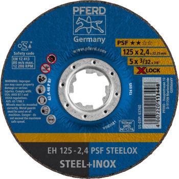 PFERD PSF STEELOX 61740125 rezný kotúč lomený  125 mm 22.23 mm 25 ks