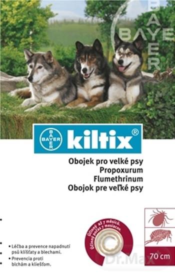 KILTIX obojok proti kliešťom a blchám pre veľké psy