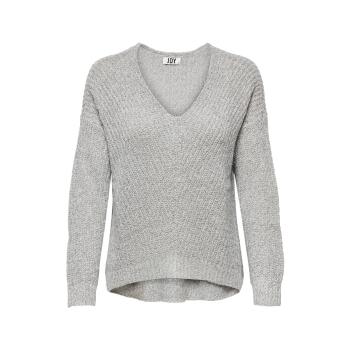 JDY  Knit New Megan L/S - Cloud  Svetre Šedá