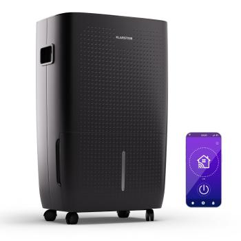 Klarstein DryFy Pro Connect 60 Smart, Odvlhčovač, WiFi, Kompresia, 60l/24h, 45-65 m²