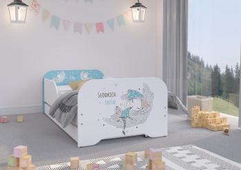 Detská posteľ MIKI 160 x 80 cm - Sladké sny  Sweet dreams posteľ + úložný priestor