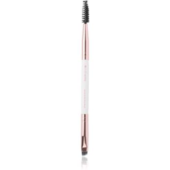 Brushworks Double Ended Brow Brush štetec na úpravu obočia s kefkou 1 ks