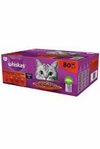 Kapsuly Whiskas. Jadro klas.výber š. 80x85g