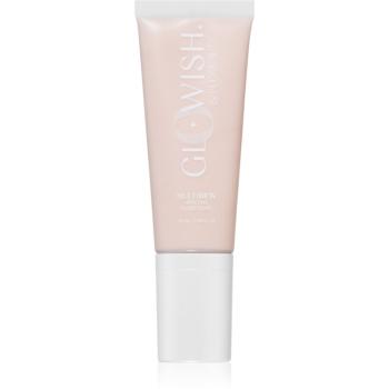 Huda Beauty Glo Wish Multidew hydratačný make-up pre rozjasnenie a vyhladenie pleti odtieň 00 Porcelain 40 ml