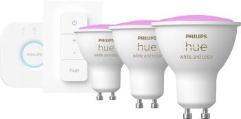 Philips Lighting Hue LED žiarovka 871951434010700 En.trieda 2021: G (A - G) Hue White & Col. Amb. GU10 Dreierpack Starte