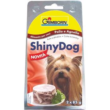 GimDog Shiny Dog, kura a jahňa 2× 85 g (4002064510675)